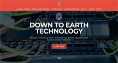 Desktop Screenshot of downtoearthtech.net